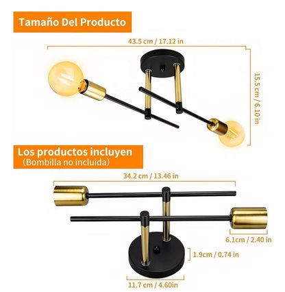 Moderna Lámpara De Techo y/o Lámpara De Pared